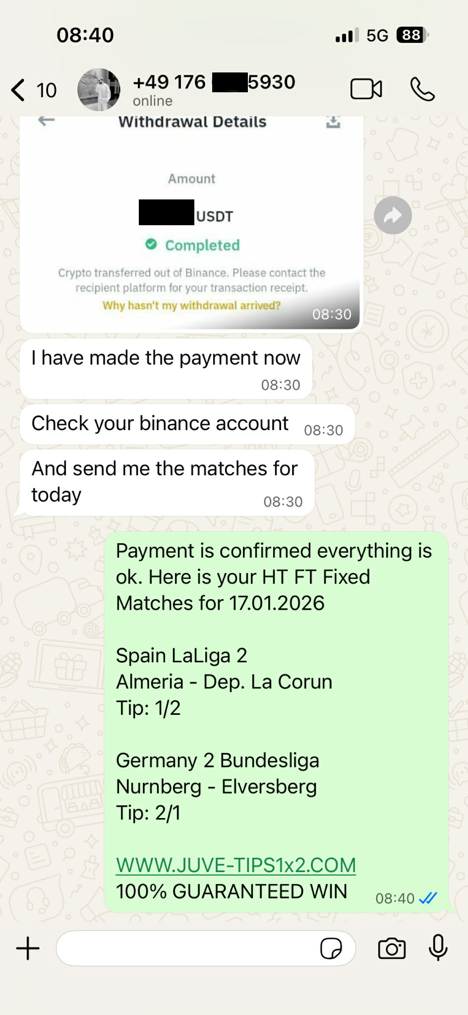 Germany Fixed Tips 100