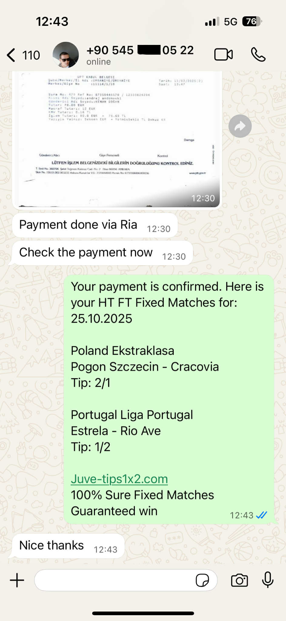 HT FT Sure Fixed Matches