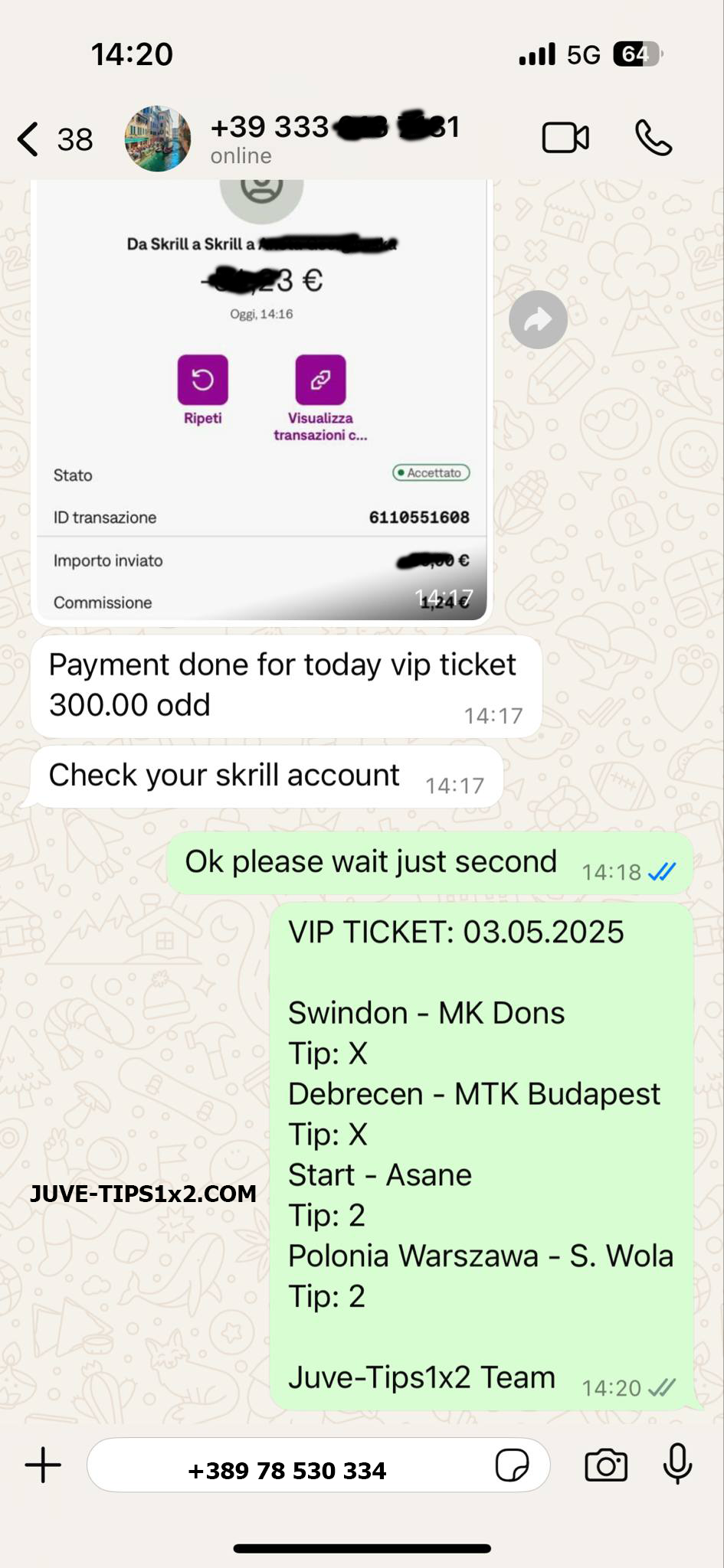 Italy fixed bet