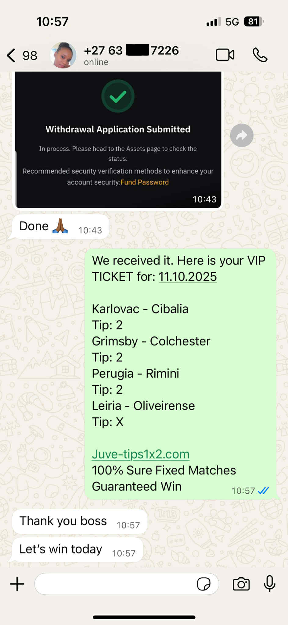 Juventus Fixed Matches